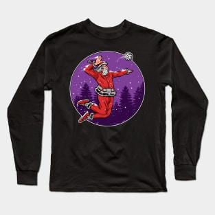 Volley Santa Long Sleeve T-Shirt